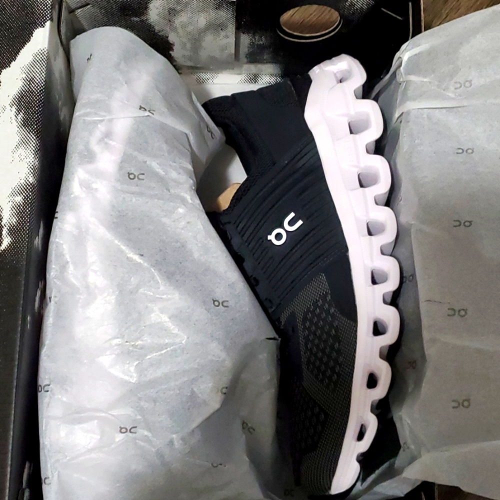 ON Cloudswift Black Men's Running Sneakers Size 8